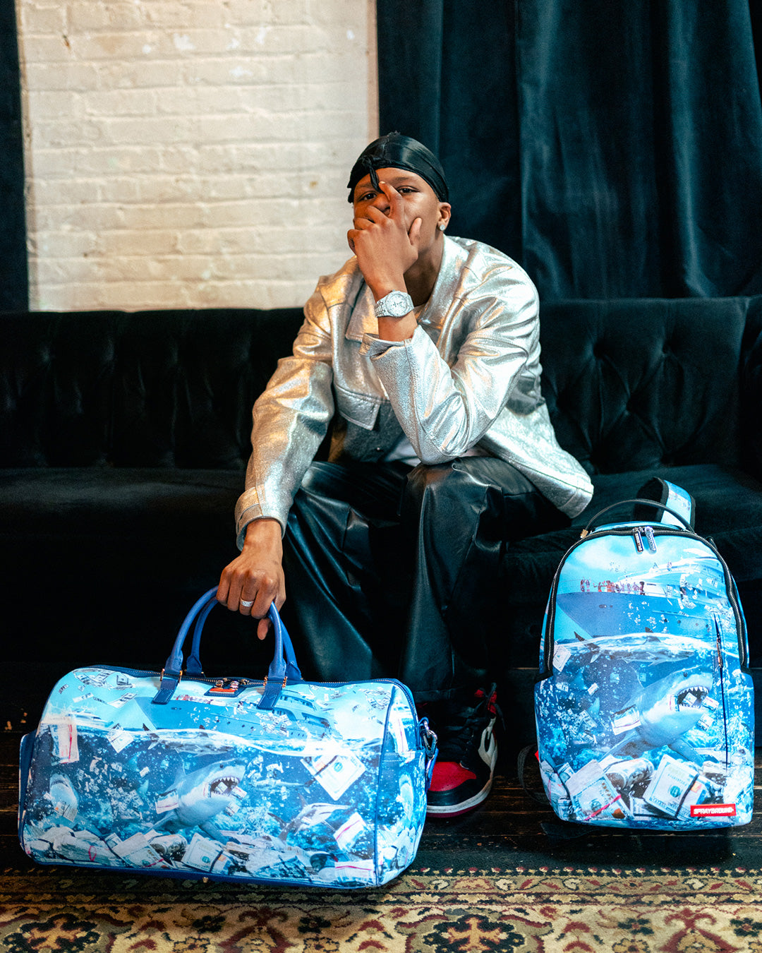 SPRAYGROUND® BACKPACK THE SHARK PARTY BACKPACK (DLXV)
