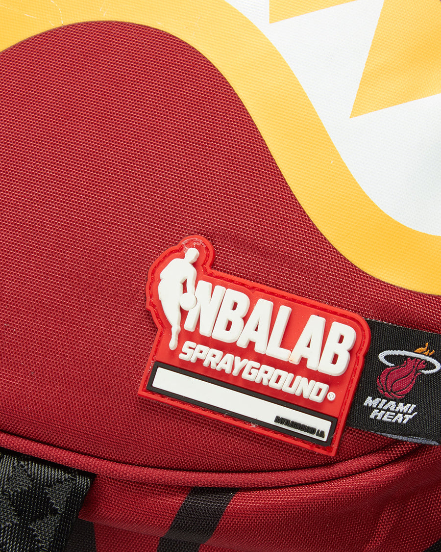 SPRAYGROUND® BACKPACK NBALAB: MIAMI HEAT TRAINER BACKPACK