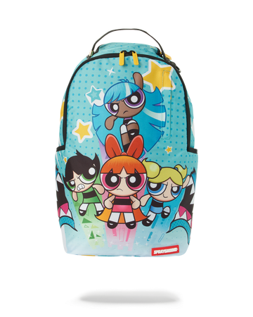 POWERPUFF GIRLS NEVER BACK DOWN BACKPACK