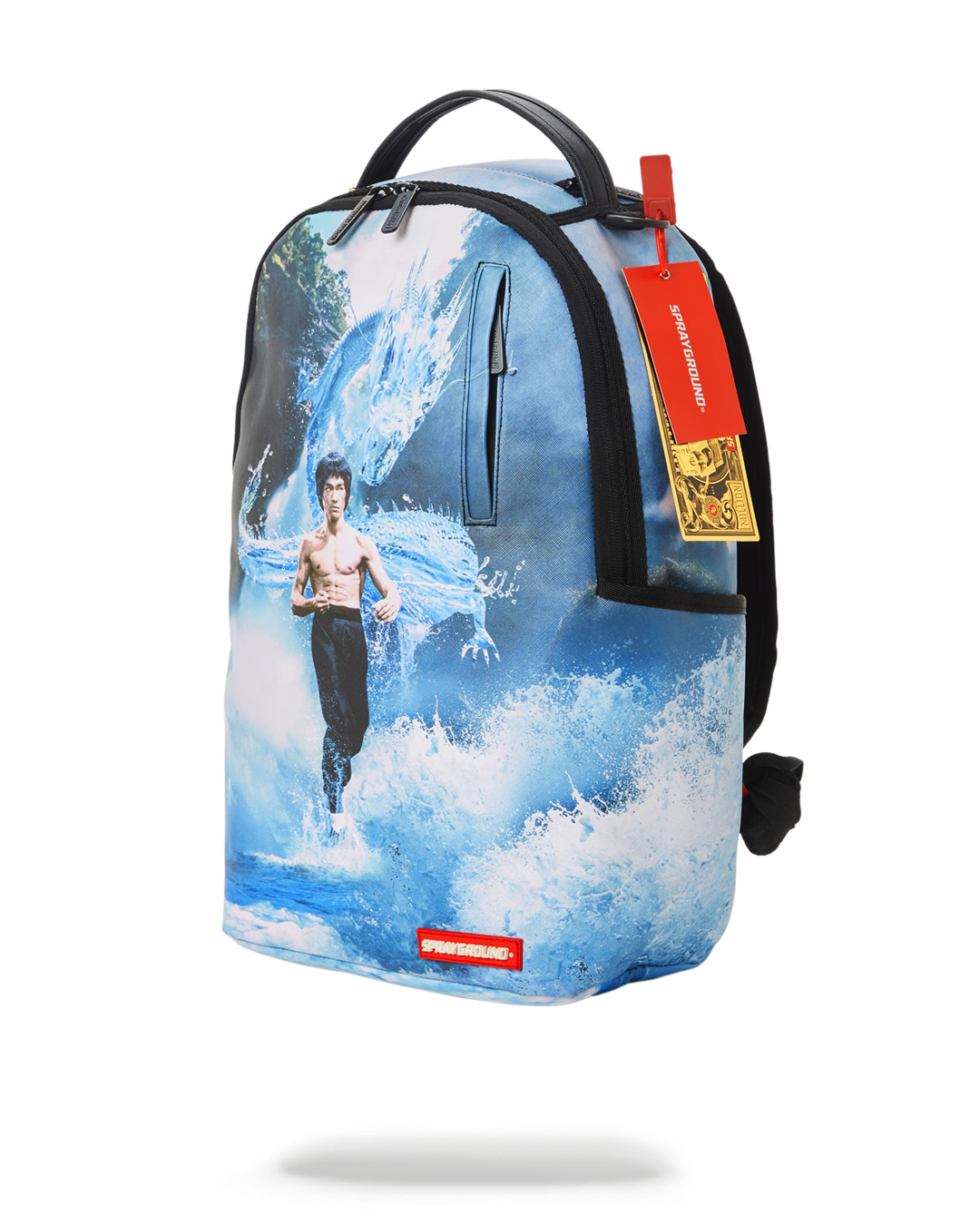 SPRAYGROUND® BACKPACK BRUCE LEE WATER DRAGON BACKPACK (DLXV)