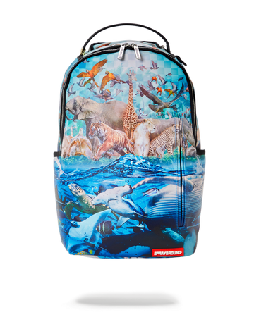 VELCRO SHARK - 3 INTERCHANGEABLE SHARKS BACKPACK (DLXV) – SPRAYGROUND®