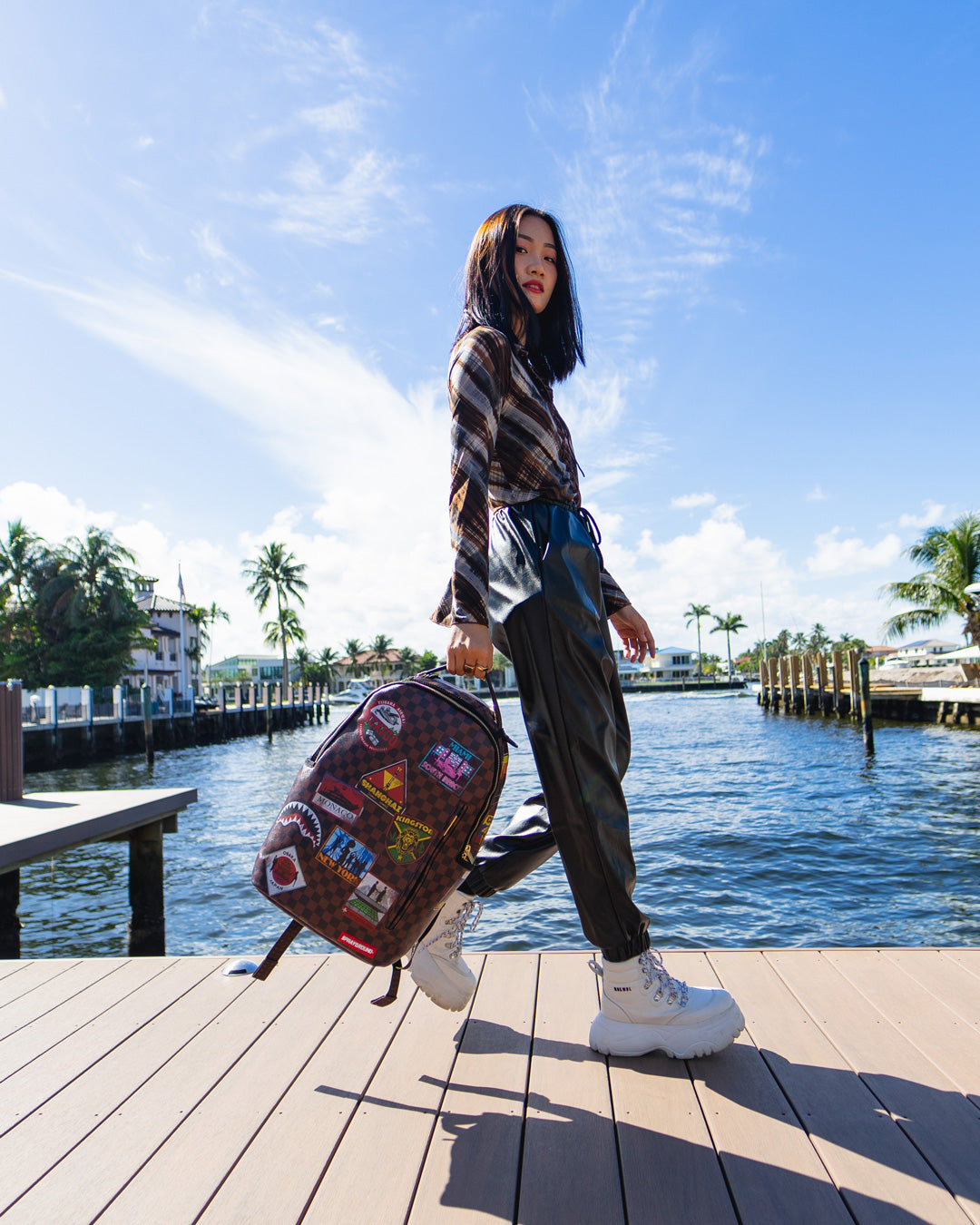 SPRAYGROUND® BACKPACK GLOBAL MOGUL DLXV BACKPACK