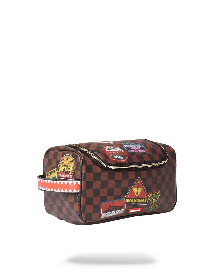 SPRAYGROUND® TOILETRY GLOBAL MOGUL TOILETRY BAG