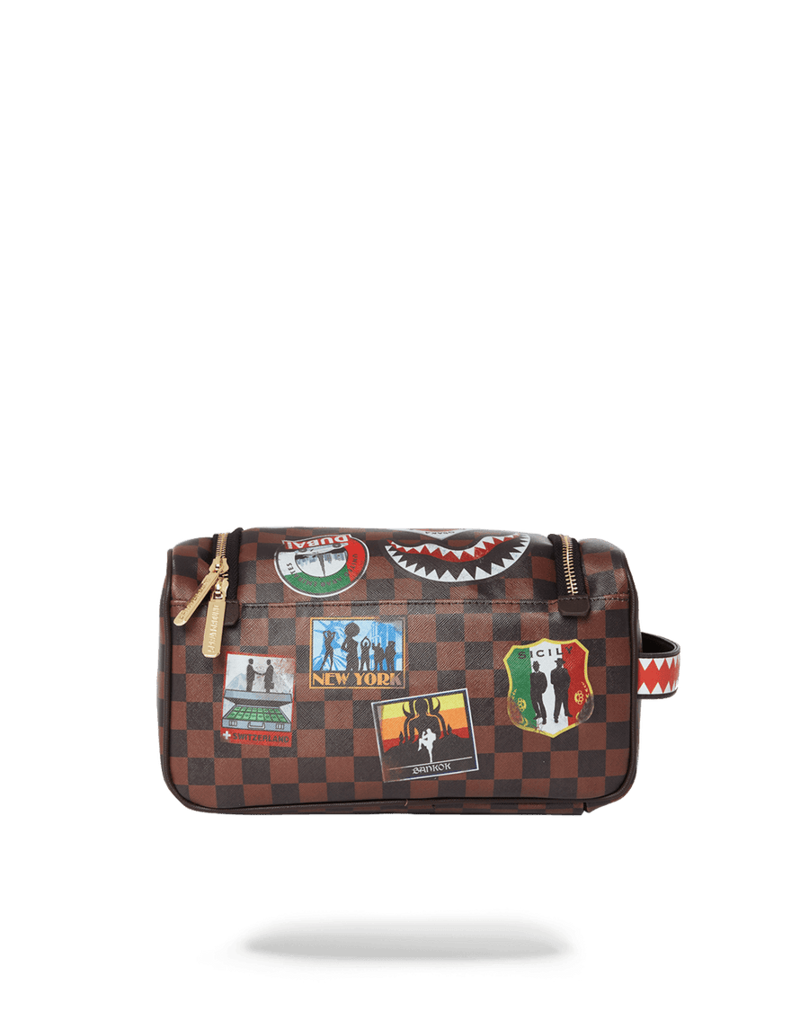 SPRAYGROUND® TOILETRY GLOBAL MOGUL TOILETRY BAG