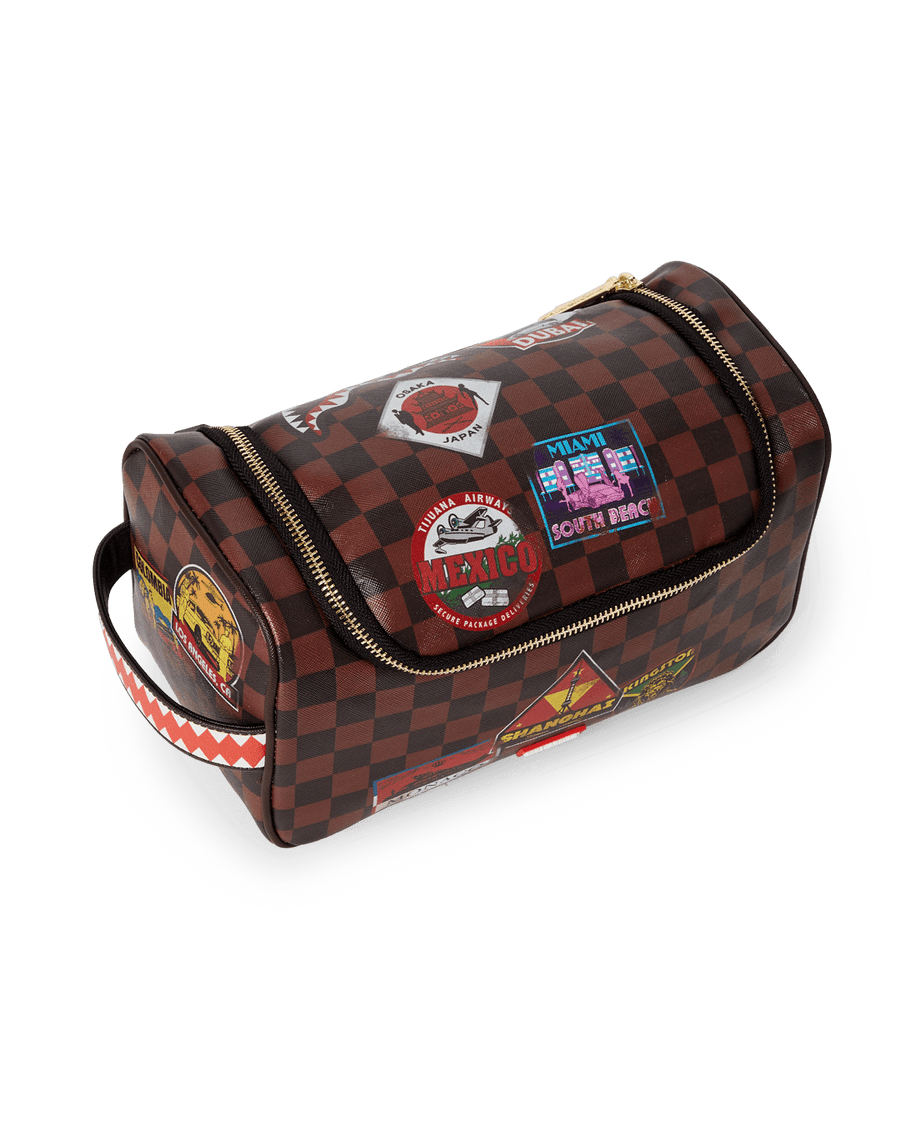 SPRAYGROUND® TOILETRY GLOBAL MOGUL TOILETRY BAG