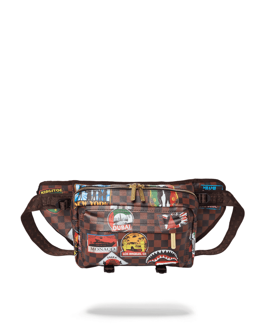 SPRAYGROUND® CROSS BODY GLOBAL MOGUL CARGO CROSSBODY