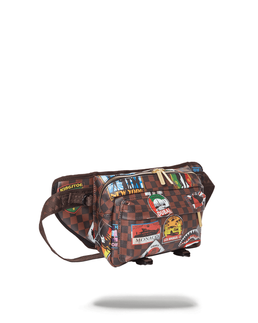 SPRAYGROUND® CROSS BODY GLOBAL MOGUL CARGO CROSSBODY