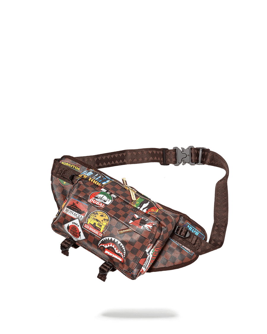 SPRAYGROUND® CROSS BODY GLOBAL MOGUL CARGO CROSSBODY