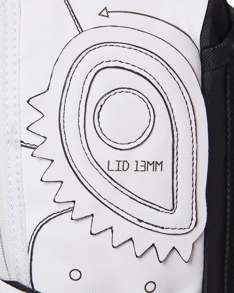SPRAYGROUND® BACKPACK TECHNICAL CUT & SHARK BACKPACK (DLXV)