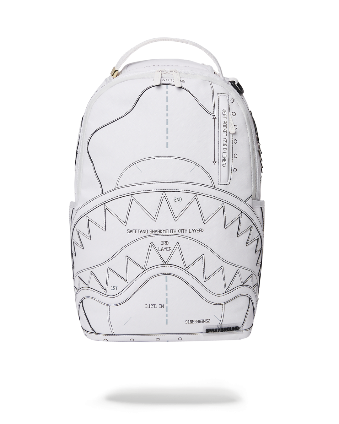 SPRAYGROUND® BACKPACK TECHNICAL CUT & SHARK BACKPACK (DLXV)