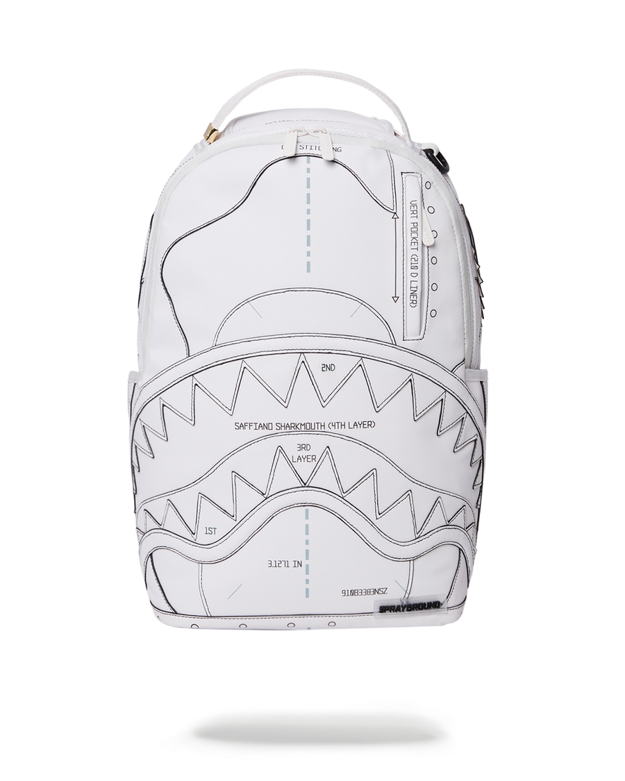 SPRAYGROUND® BACKPACK TECHNICAL CUT & SHARK BACKPACK (DLXV)