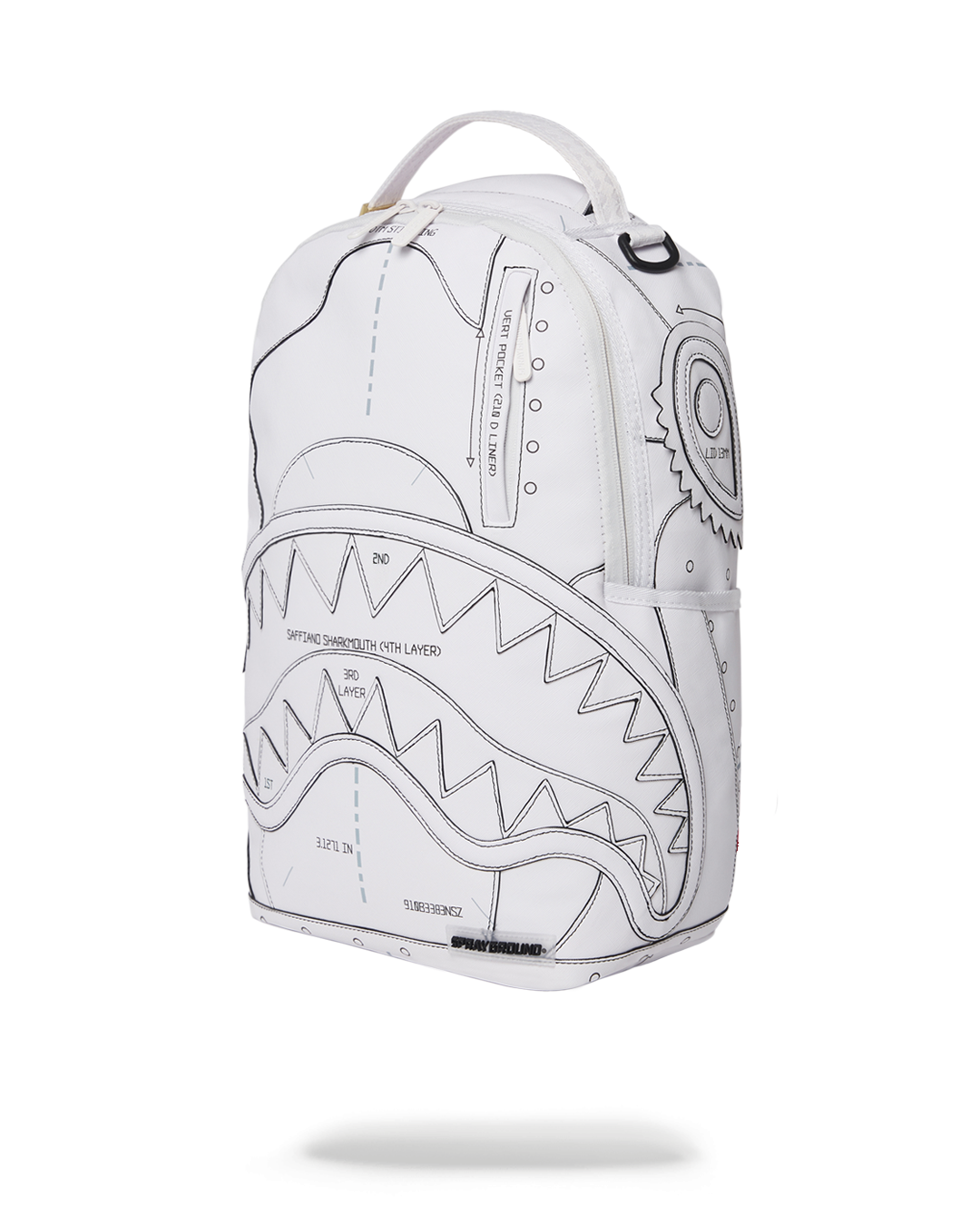 SPRAYGROUND® BACKPACK TECHNICAL CUT & SHARK BACKPACK (DLXV)