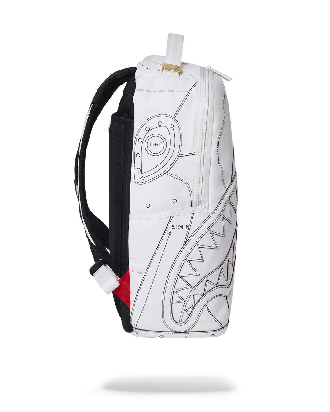 SPRAYGROUND® BACKPACK TECHNICAL CUT & SHARK BACKPACK (DLXV)