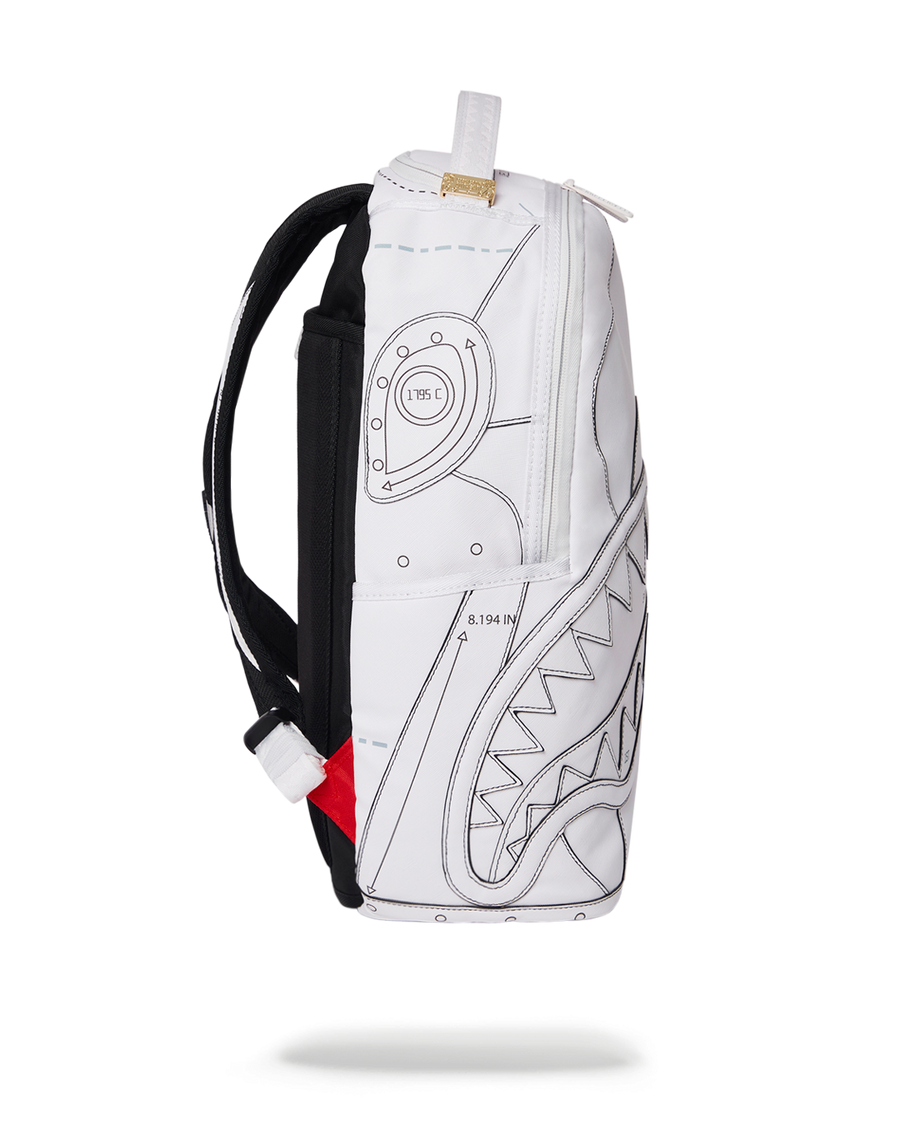 SPRAYGROUND® BACKPACK TECHNICAL CUT & SHARK BACKPACK (DLXV)