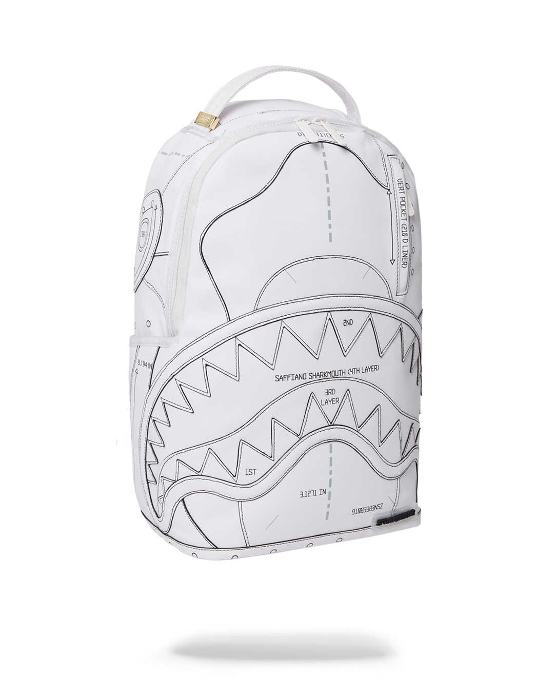 SPRAYGROUND® BACKPACK TECHNICAL CUT & SHARK BACKPACK (DLXV)