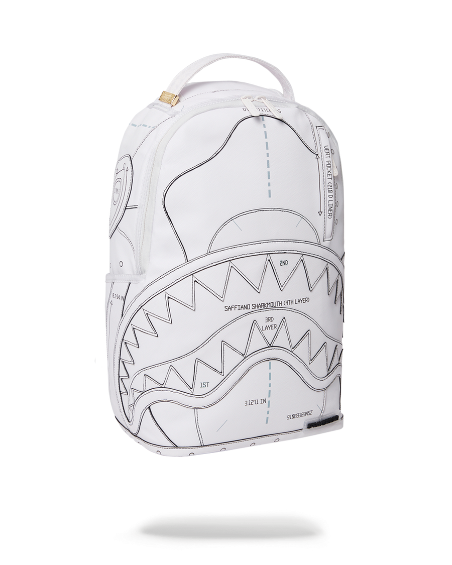 SPRAYGROUND® BACKPACK TECHNICAL CUT & SHARK BACKPACK (DLXV)