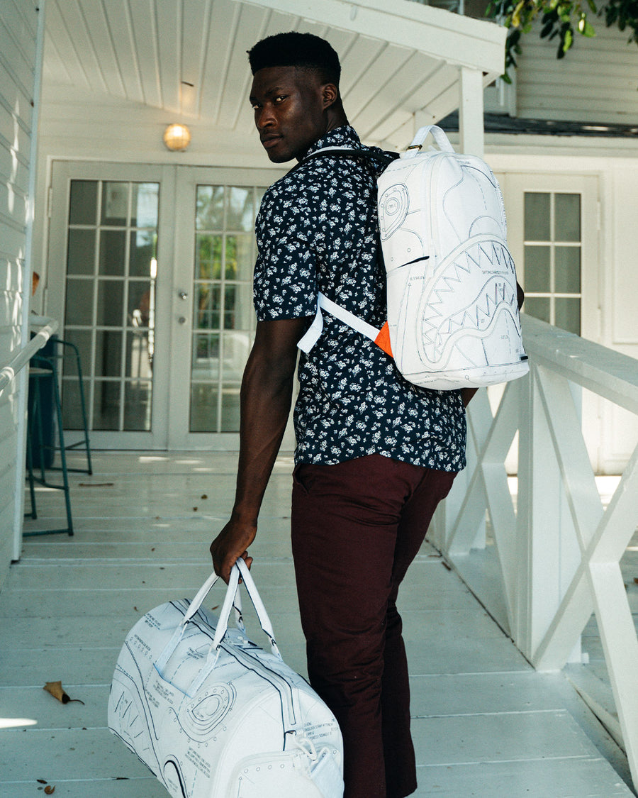 SPRAYGROUND® BACKPACK TECHNICAL CUT & SHARK BACKPACK (DLXV)