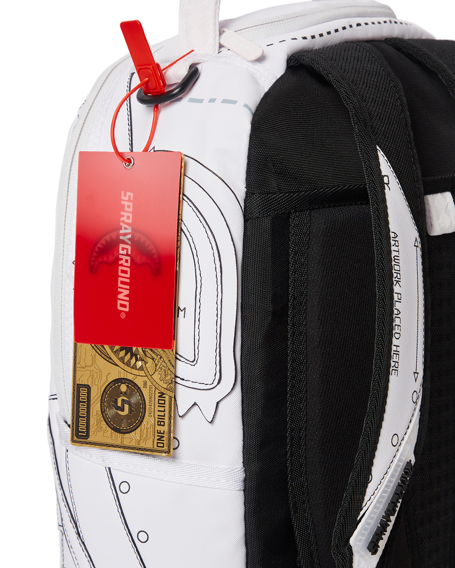 SPRAYGROUND® BACKPACK TECHNICAL CUT & SHARK BACKPACK (DLXV)