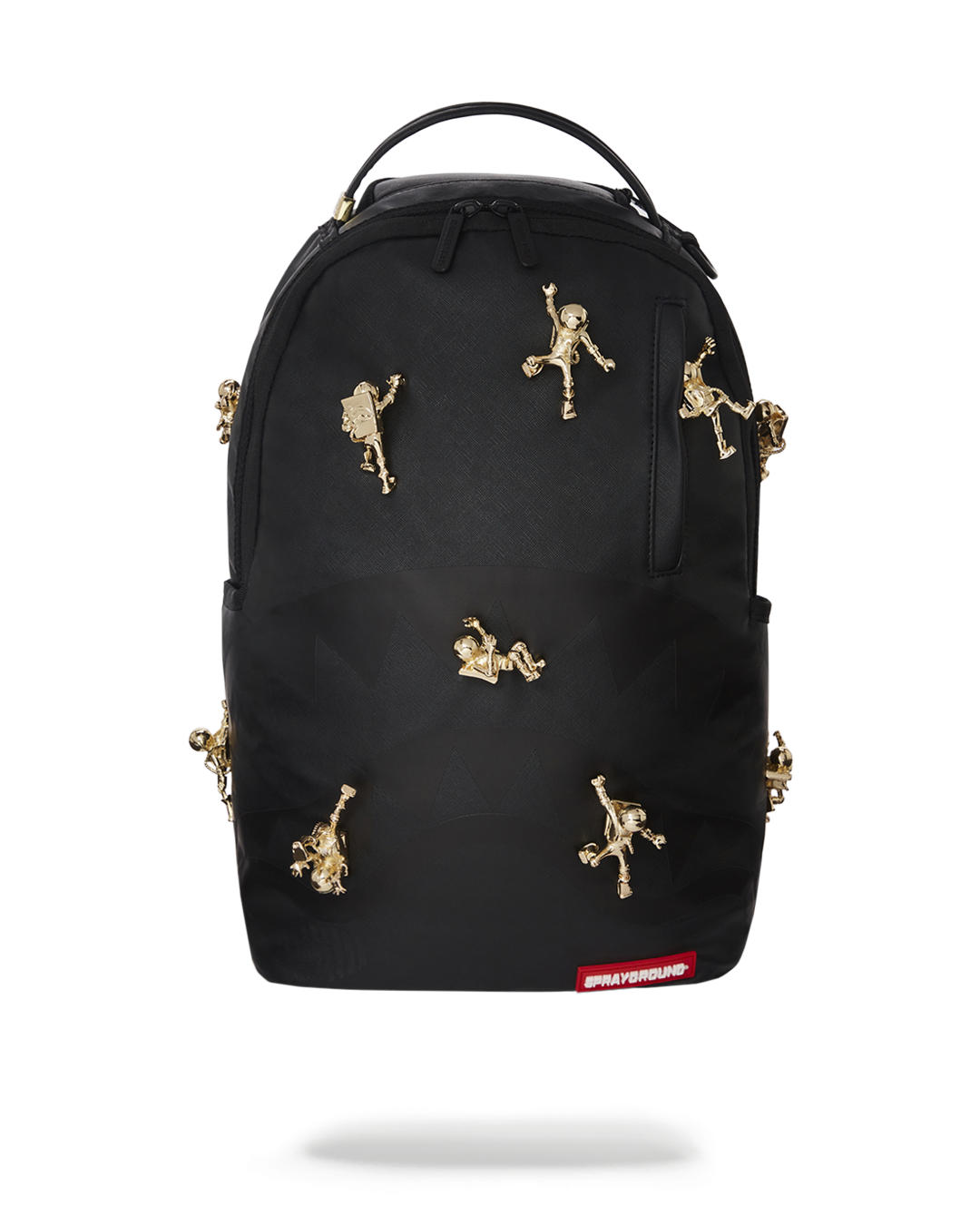 THE LOST IN SPACE BACKPACK 10 3D GOLD METAL ASTRONAUTS