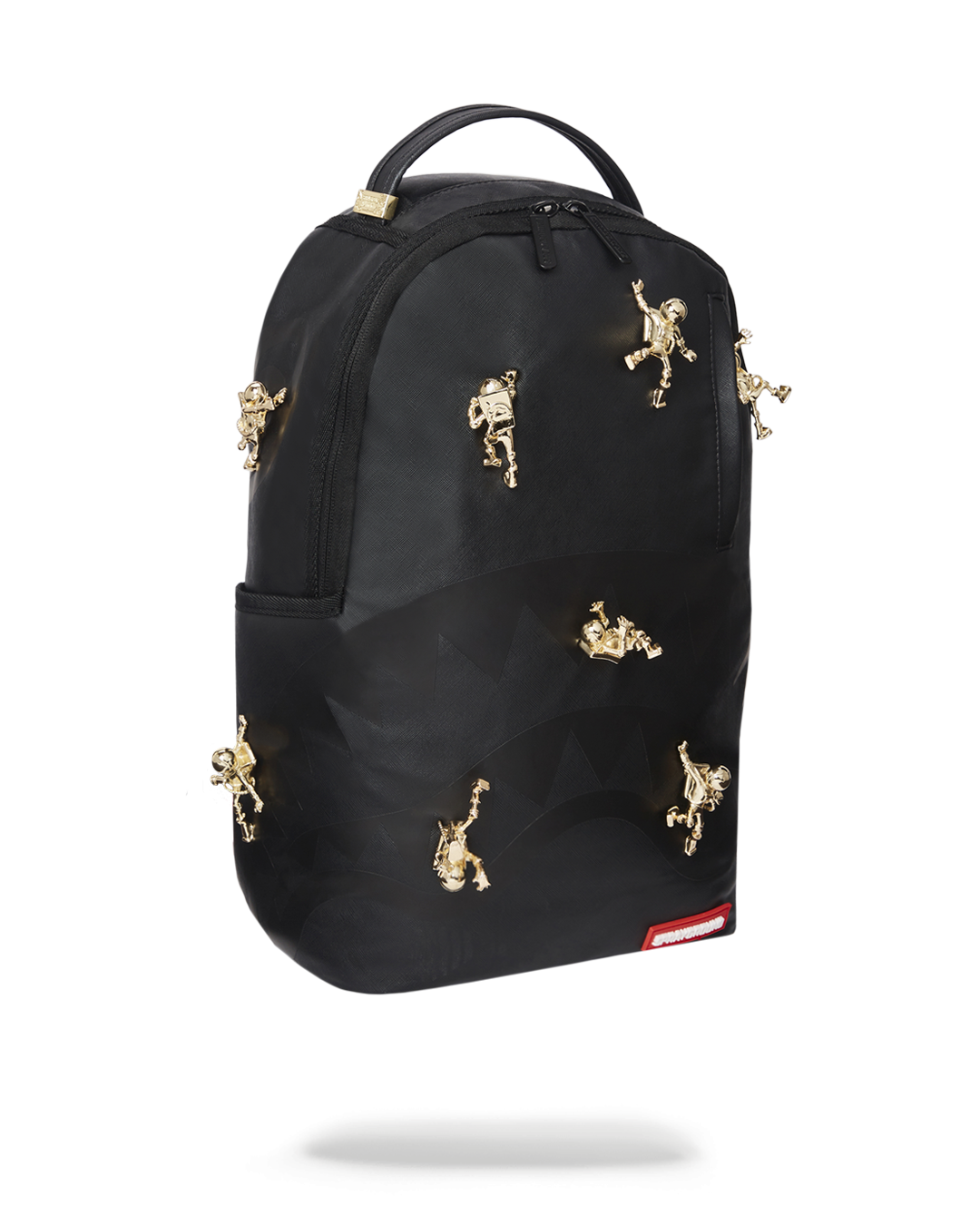 Sprayground gold astronaut on the run backpack hotsell
