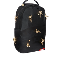 SPRAYGROUND® BACKPACK THE LOST IN SPACE BACKPACK (10 3D GOLD METAL ASTRONAUTS)