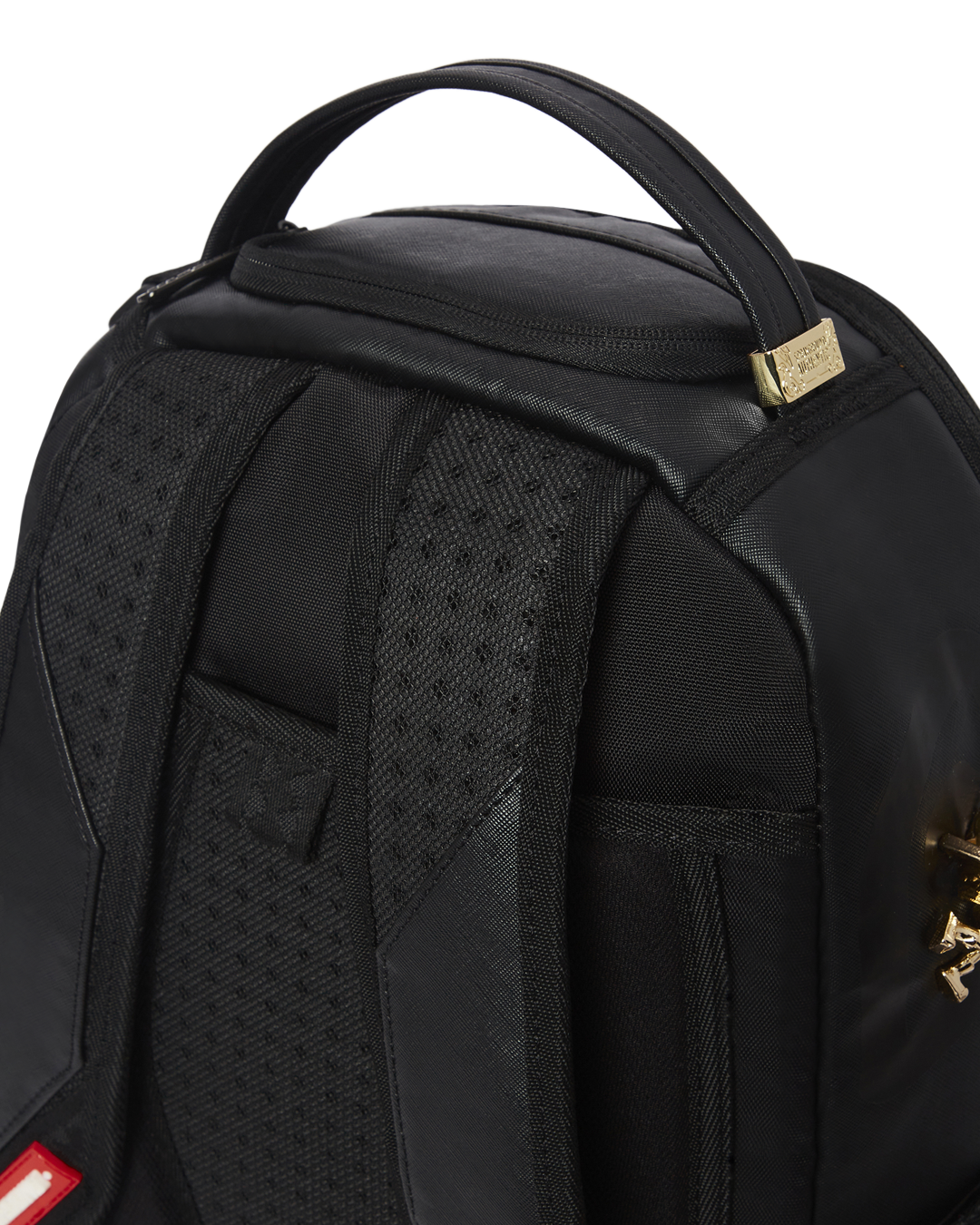 SPRAYGROUND® BACKPACK THE LOST IN SPACE BACKPACK (10 3D GOLD METAL ASTRONAUTS)