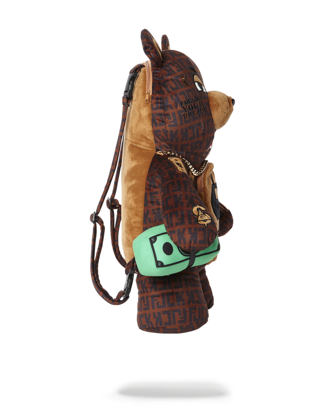 SPRAYGROUND® BACKPACK OFFENDED MONEYBEAR TEDDYBEAR BACKPACK