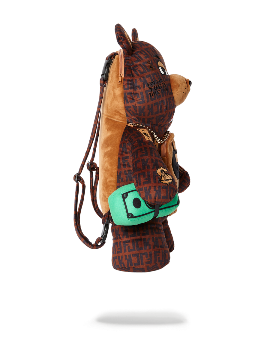 SPRAYGROUND® BACKPACK OFFENDED MONEYBEAR TEDDYBEAR BACKPACK