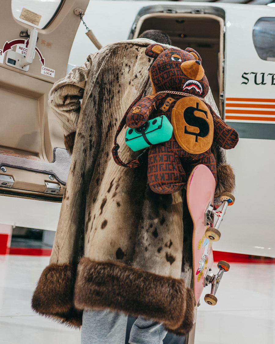 SPRAYGROUND® BACKPACK OFFENDED MONEYBEAR TEDDYBEAR BACKPACK