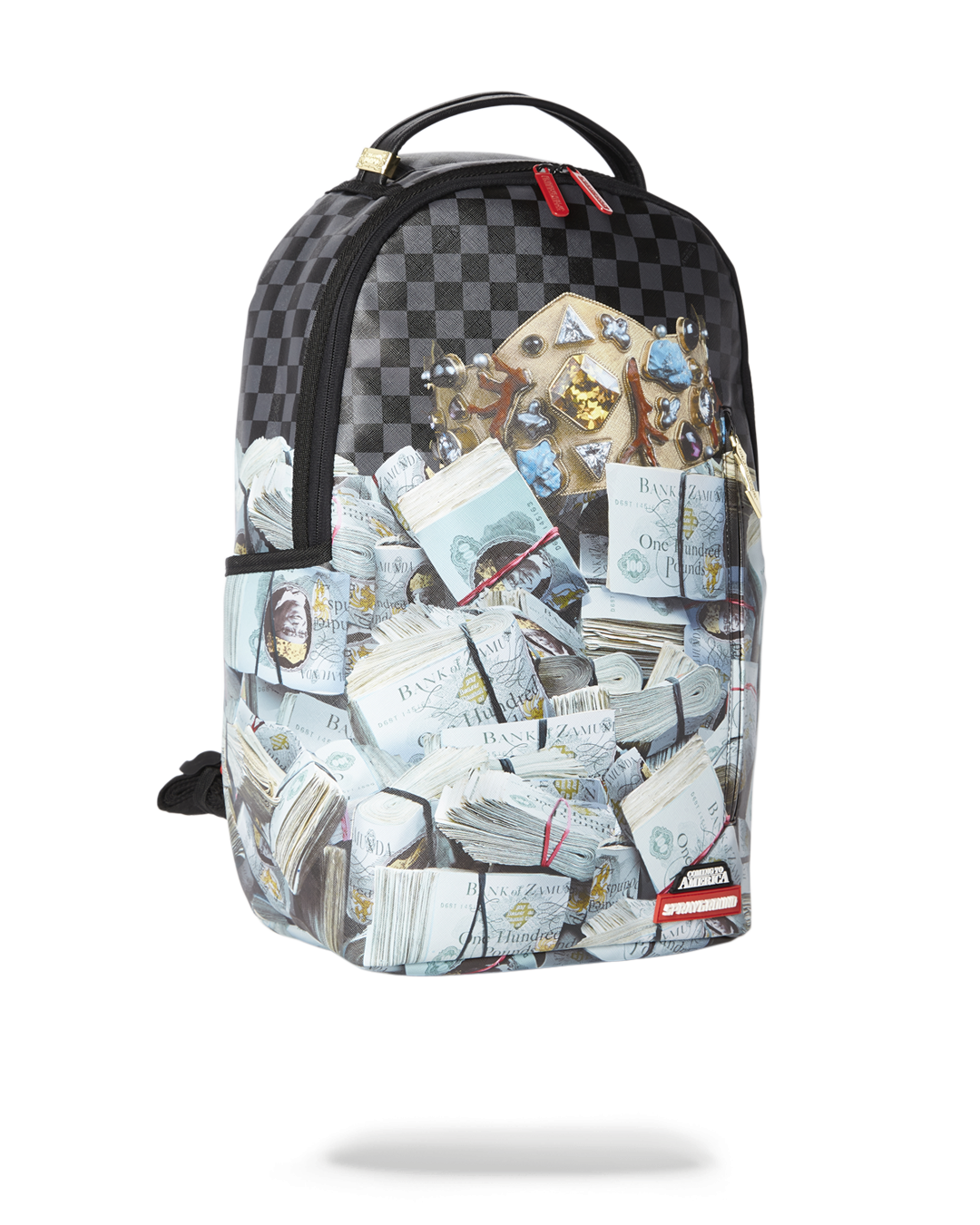 SPRAYGROUND® BACKPACK BANK STACKS OF ZAMUNDA COMING 2 AMERICA BACKPACK