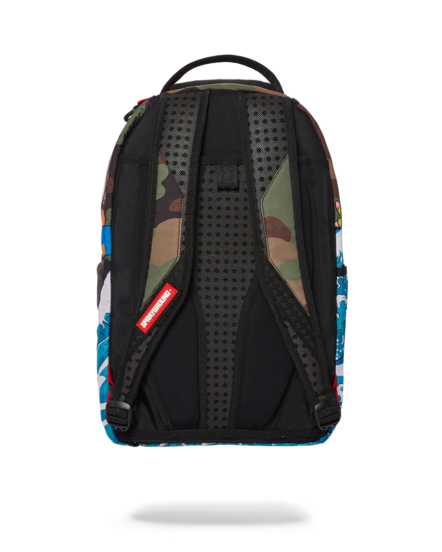 SPRAYGROUND® BACKPACK CAMOKAWA 90S SURFERS BACKPACK (DLXR)