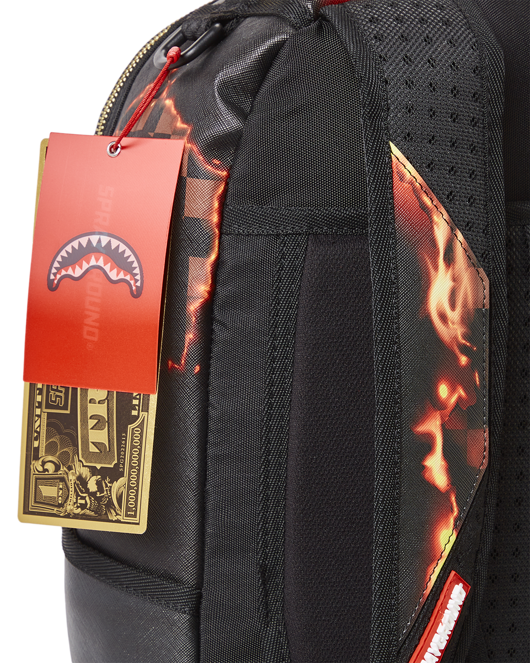 SPRAYGROUND BASQUIAT BLACK SHARK DLXVF BACKPACK