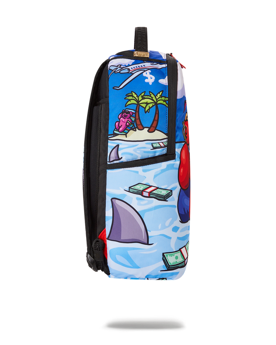 SPRAYGROUND® BACKPACK DIABLO CHILLIN IN HOSTILE WATERS (DLXR)