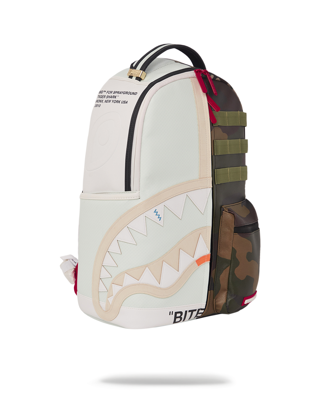 Sprayground backpack off white outlet
