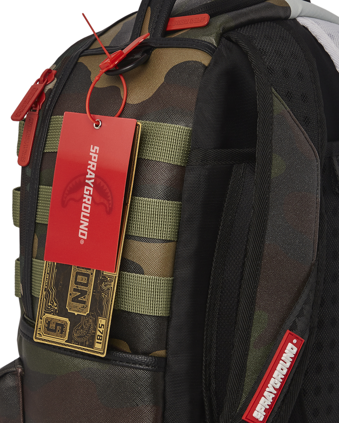 SPRAYGROUND® BACKPACK SPLIT WEIRD BACKPACK (DLXV)