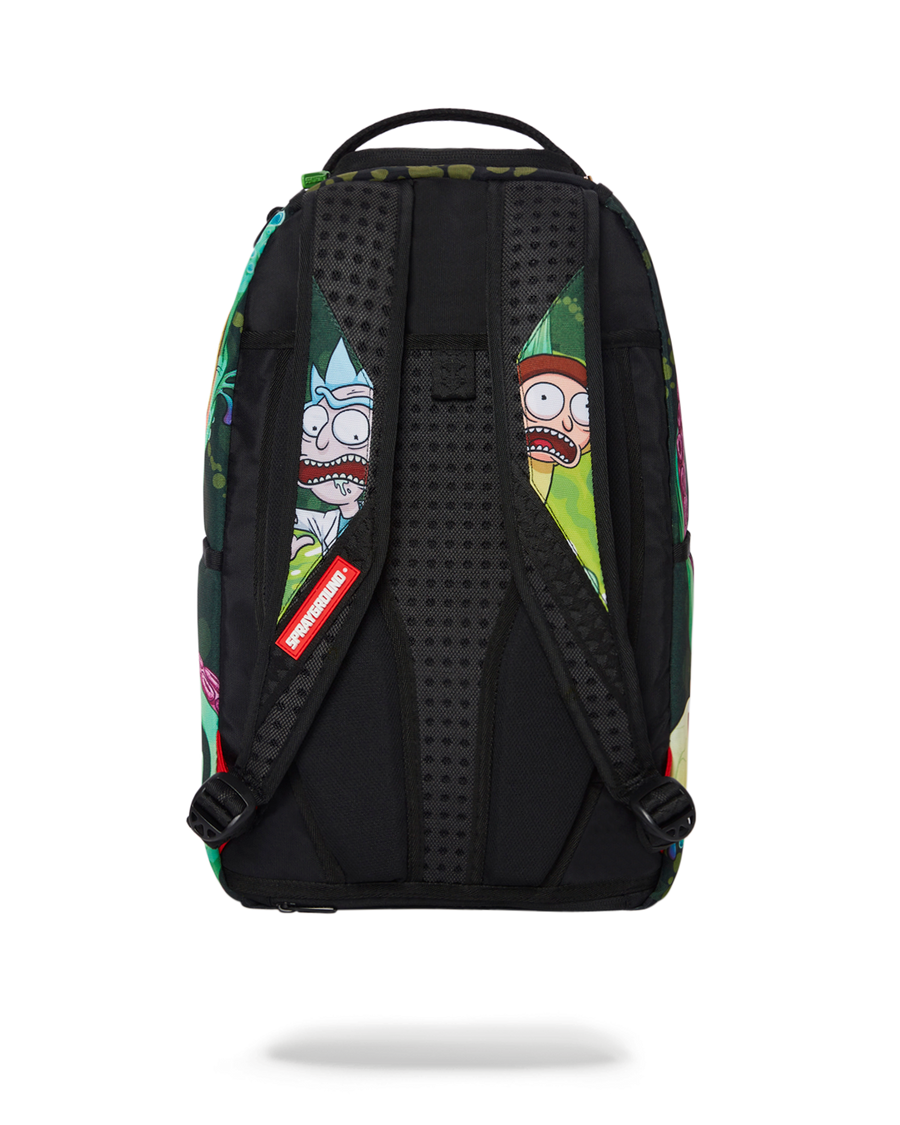 SPRAYGROUND® BACKPACK RICK & MORTY PORTAL SHARKMOUTH BACKPACK (DLXR)