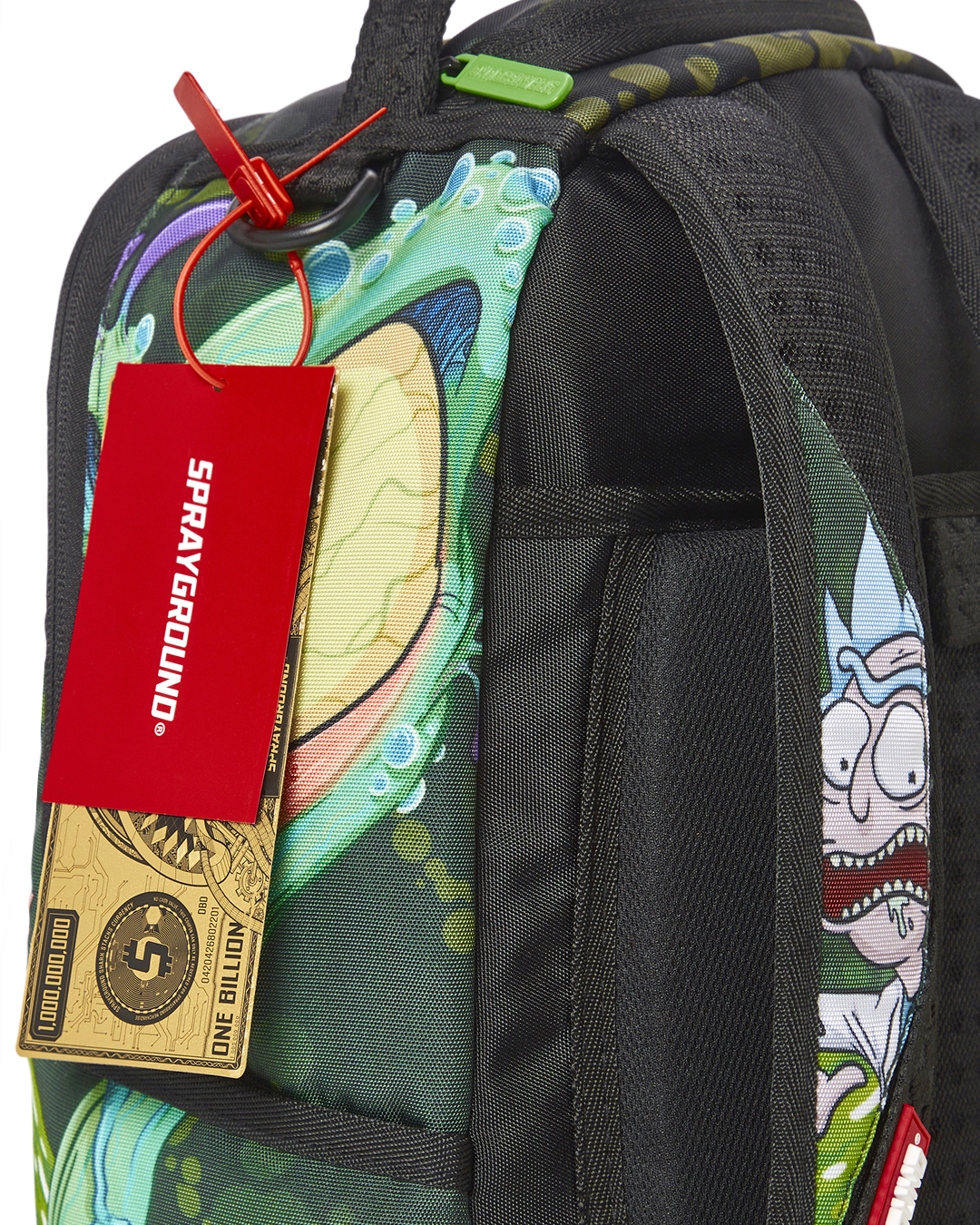 SPRAYGROUND® BACKPACK RICK & MORTY PORTAL SHARKMOUTH BACKPACK (DLXR)