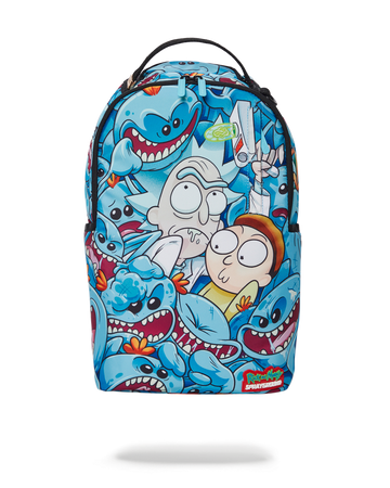 SPRAYGROUND BACKPACK RICK AND MORTY. LIMITED EDITION, DEADSTOCK. RICK VS  ZEEP