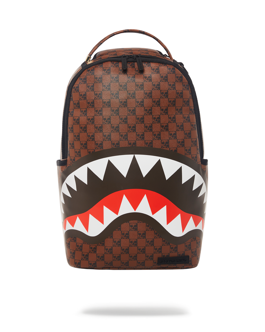 SPRAYGROUND® BACKPACK SHARKS AND SKULLS BACKPACK (DLXV)