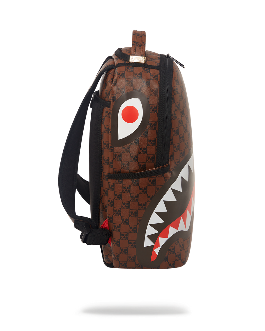 SPRAYGROUND® BACKPACK SHARKS AND SKULLS BACKPACK (DLXV)