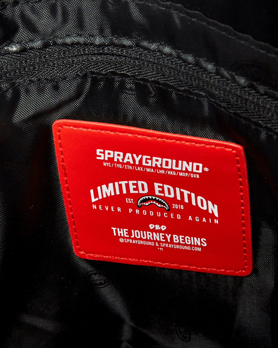 SPRAYGROUND® TRAVEL CASE HENNY BLACK TRAVEL CASE