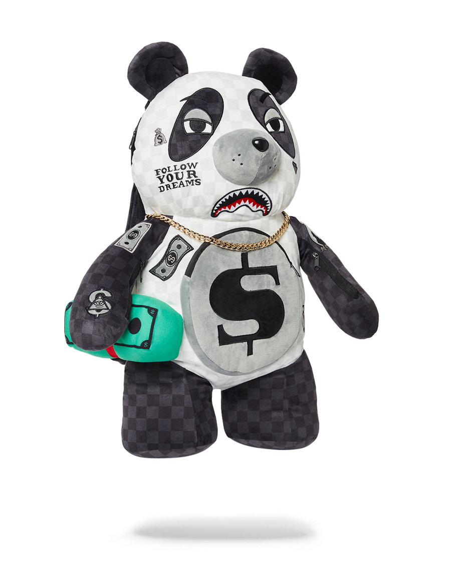 SPRAYGROUND® BACKPACK MONEYBEAR TEDDYBEAR BACKPACK PANDA PANDA PANDA