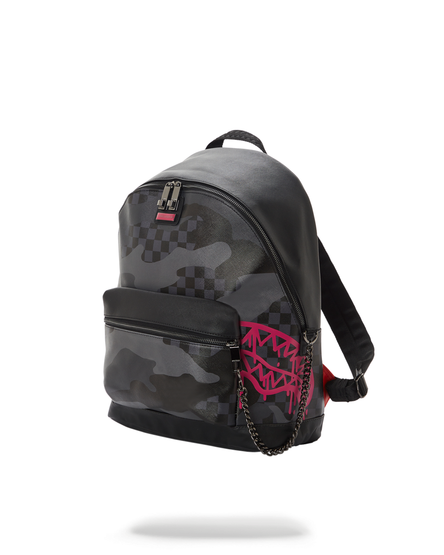 Sprayground 3AM Pink Drip Chateau Set - Backpack and Tube Duffle