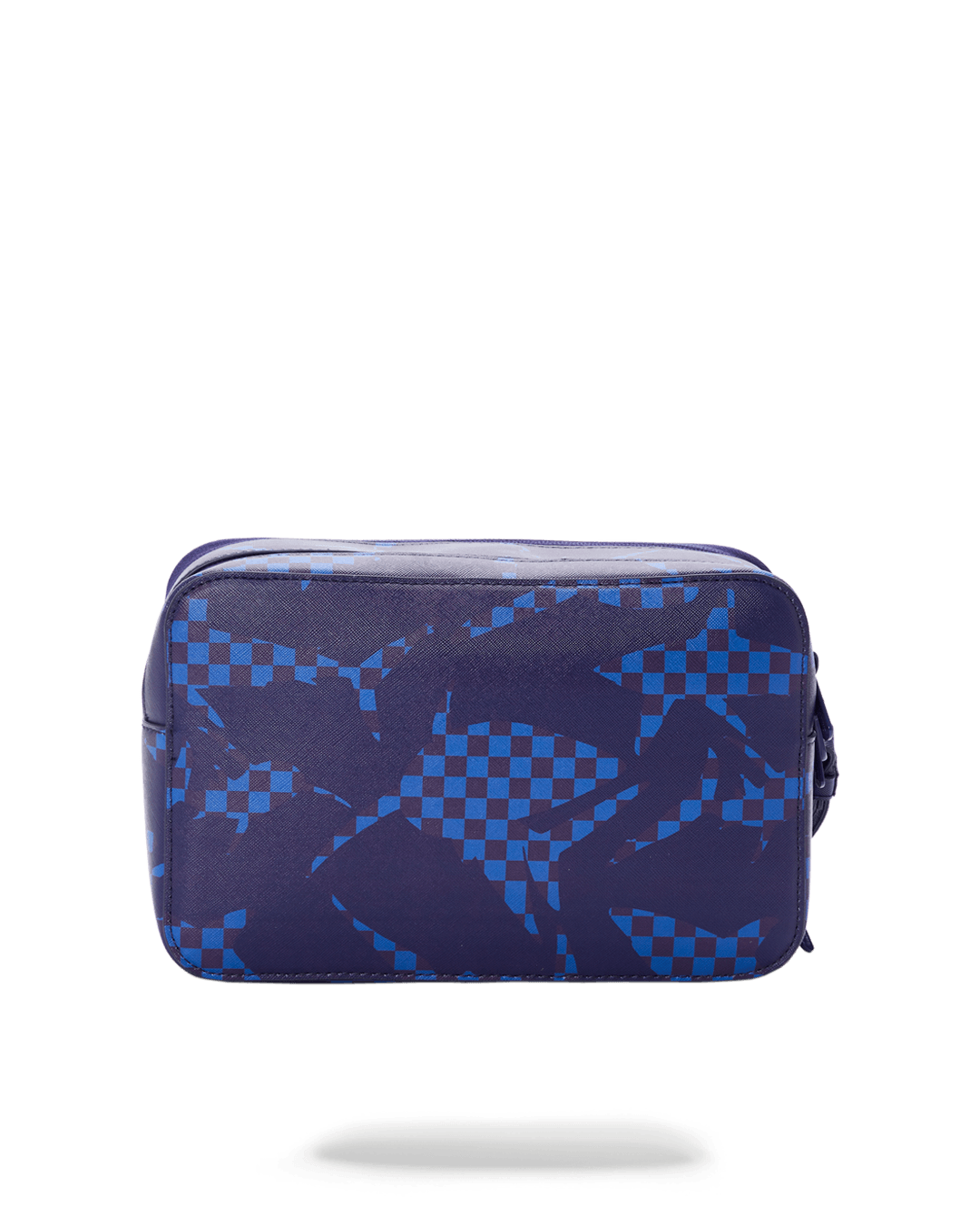 SPRAYGROUND® TOILETRY SHARK CHECK (BLUE) TOILETRY