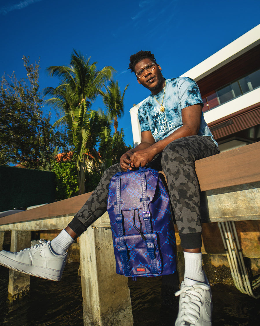 SHARK CHECK (BLUE) HILLS BACKPACK