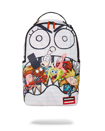 Sprayground Spongebob Squarepants All Mixed Up School Backpack Limited  Edition