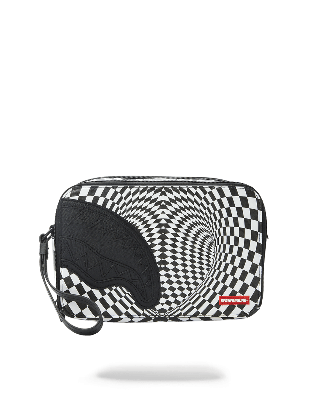 SPRAYGROUND® TOILETRY TRIPPY CHECK TOILETRY AKA MONEY BAG