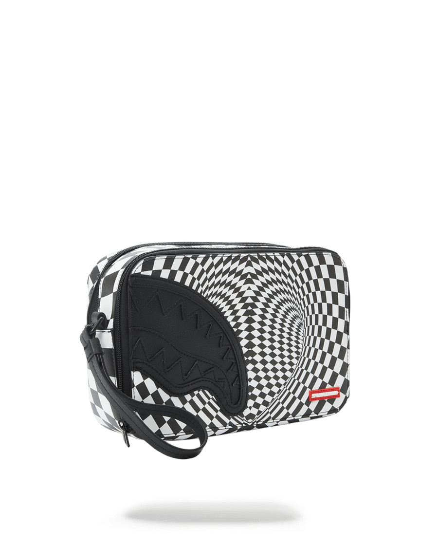 SPRAYGROUND® TOILETRY TRIPPY CHECK TOILETRY AKA MONEY BAG