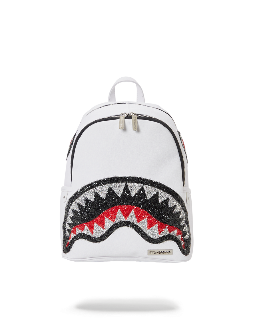 SPRAYGROUND® BACKPACK CLEARCUT SAVAGE BACKPACK (WHITE)