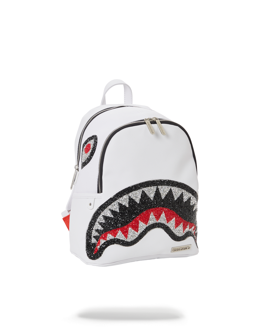 SPRAYGROUND® BACKPACK CLEARCUT SAVAGE BACKPACK (WHITE)